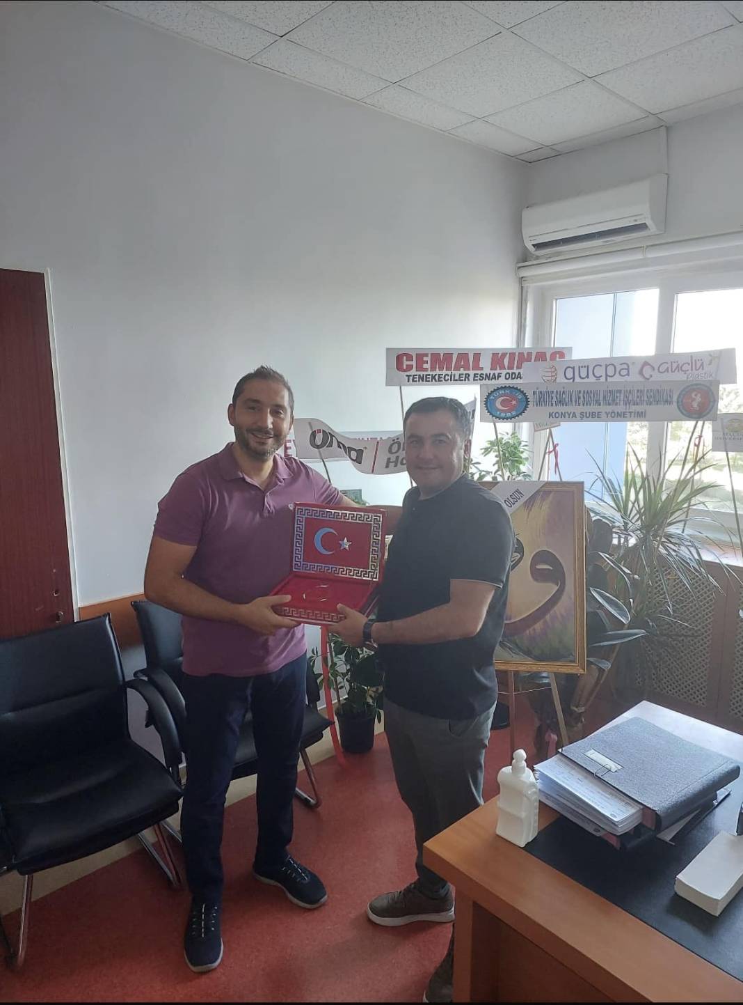 Kınaç’tan Altıntaş’a hayırlı olsun 2